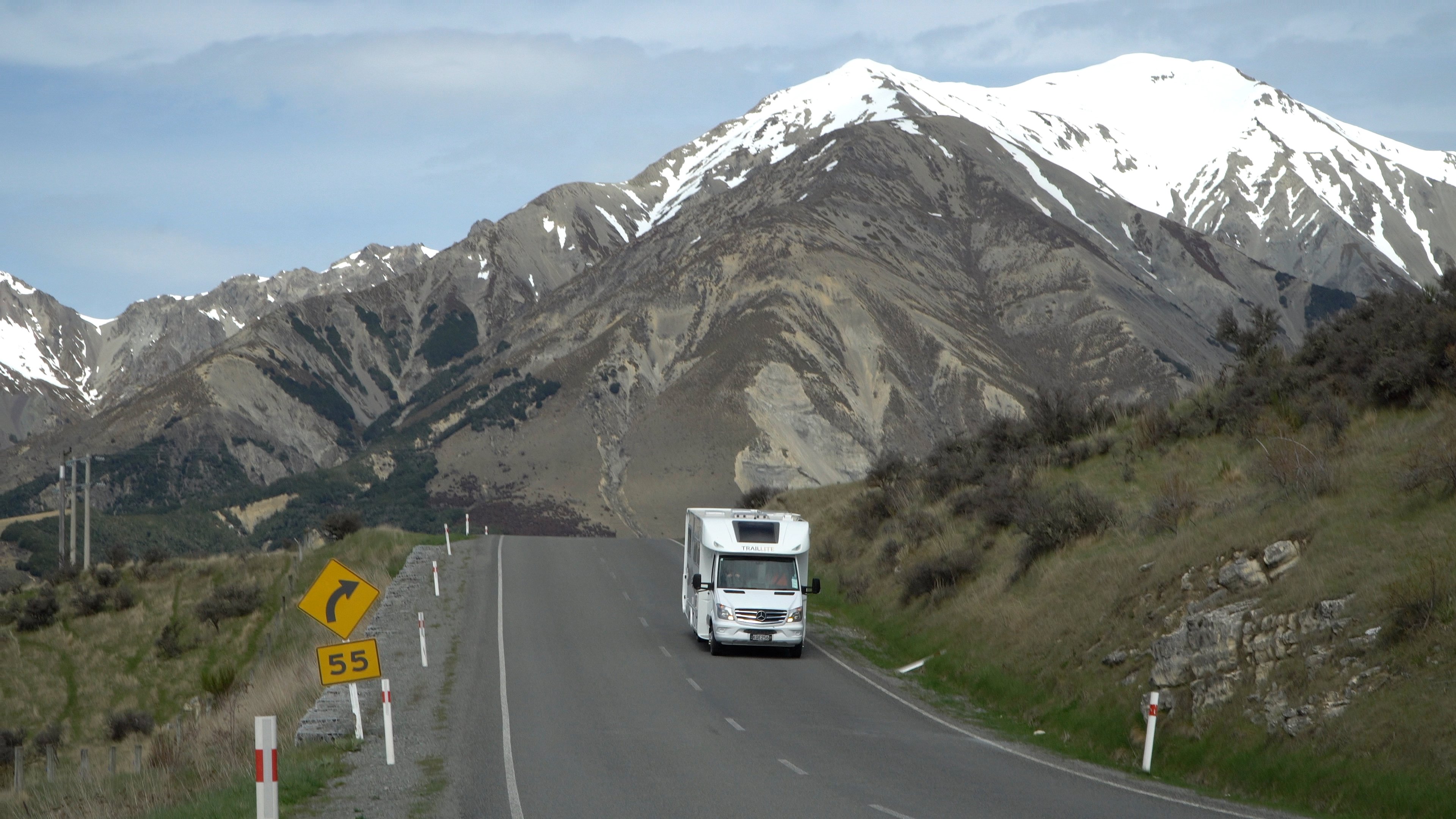 Winter TrailLite driving