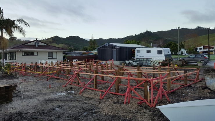 Living in a caravan while the house is built Living in a caravan while the house is built