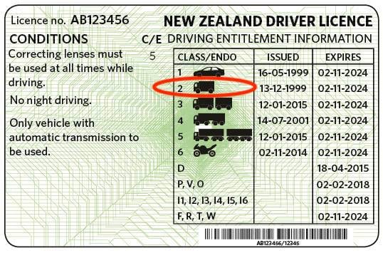 Class 2 License 