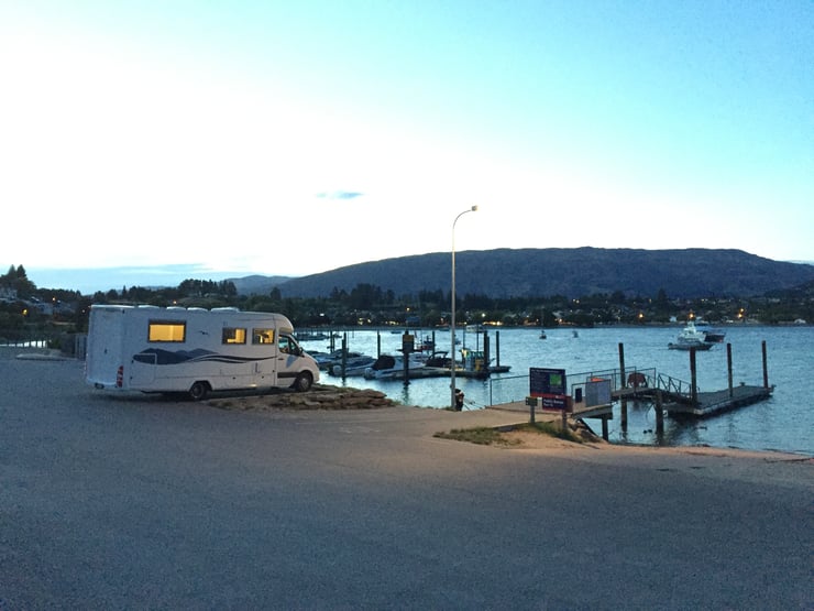 Motorhome lake wanaka